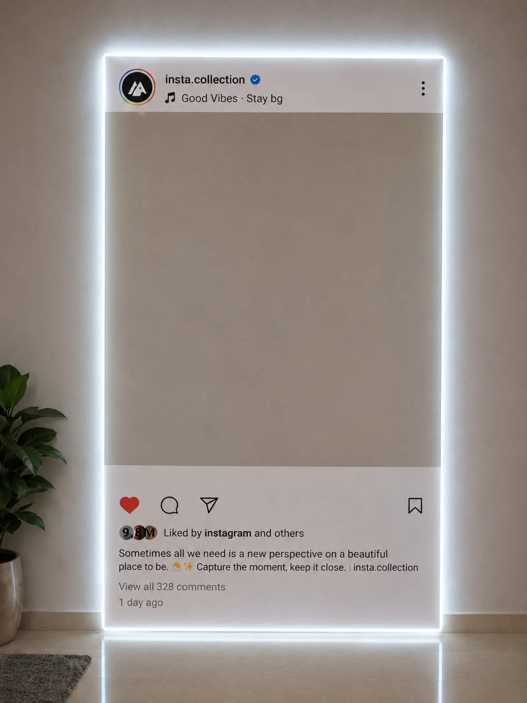 With Light Mirror